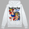 Jordan 14 “Laney” DopeSkill Hoodie Sweatshirt Looking For Love Graphic Streetwear - White