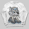 Wolf Grey 5s DopeSkill Long Sleeve T-Shirt Wolf Grey 5s Graphic