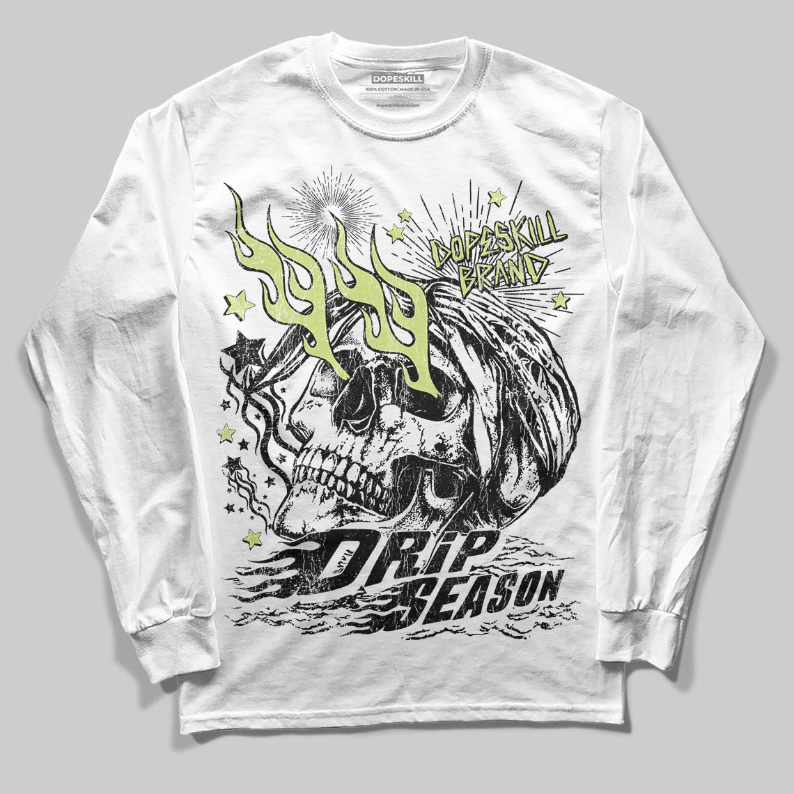 Jordan 11 “Inner Beast” DopeSkill Long Sleeve T-Shirt Drip Season Graphic Streetwear - White