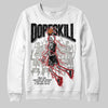 Nigel Sylvester x Jordan 1 Low OG “Nitro” DopeSkill Sweatshirt Thunder Dunk Graphic Streetwear - White