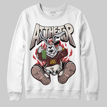 Jordan 11 “China” DopeSkill Sweatshirt At The Top Graphic Streetwear - White