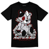 Jordan 2 Retro "Black Cement" DopeSkill T-Shirt MOMM Bear Graphic Streetwear - Black