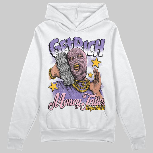 Jordan 11 "Mojave" DopeSkill Hoodie Sweatshirt Get Rich Graphic Streetwear - White