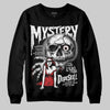 Jordan 11 “Bred Velvet” DopeSkill Sweatshirt Mystery Ghostly Grasp Graphic Streetwear - Black