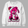 Jordan 1 Low GS “Fierce Pink” Dopeskill Sweatshirt Hurt Bear Graphic Streetwear - White