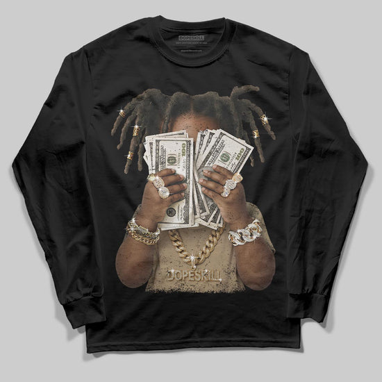 Jordan 11 City Pack “H-Town” DopeSkill Long Sleeve T-Shirt Rich Youth Graphic Streetwear - Black