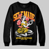 Yellow Sneakers DopeSkill Sweatshirt Self Made Graphic Streetwear - Black