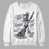 Jordan 4 Retro Frozen Moments DopeSkill Sweatshirt Gettin Bored With This Money Graphic Streetwear - White 