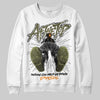 Olive Sneakers DopeSkill Sweatshirt Nothing Can Hold US Down Graphic Streetwear - White