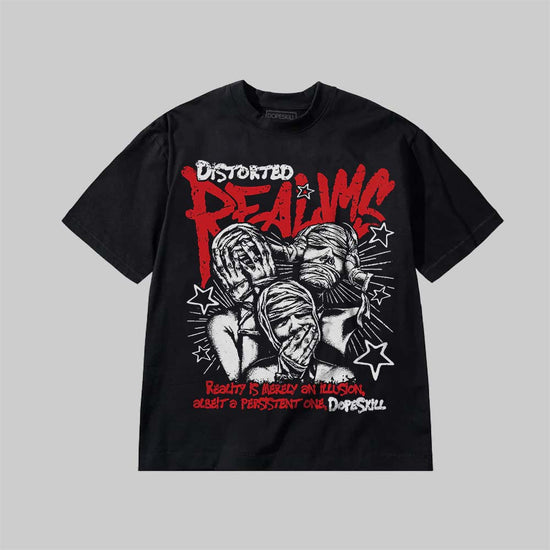 Distorted Realms DopeSkill Premium T-shirt Streetwear - Black