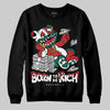 Jordan 3 Mexico 'El Vuelo' DopeSkill Sweatshirt Born To Be Rich Graphic Streetwear - Black
