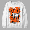 MSCHF Super Normal 2 Orange Milk DopeSkill Sweatshirt New Paid In Full Graphic Streetwear - White