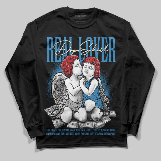 Jordan 3 Retro OG Rare Air DopeSkill Long Sleeve T-Shirt Real Lover Graphic Streetwear - Black