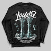 Black and White Sneakers DopeSkill Long Sleeve T-Shirt Loyalty Graphic Streetwear - Black