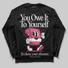 Diesel Pink S - Serendipity Pro-X1 Trainers DopeSkill Long Sleeve T-Shirt Owe It To Yourself Graphic Streetwear - Black