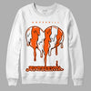 MSCHF Super Normal 2 Orange Milk DopeSkill Sweatshirt Juneteenth Heart Graphic Streetwear - White