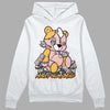 Jordan 3 GS “Red Stardust” DopeSkill Hoodie Sweatshirt MOMM Bear Graphic Streetwear - White 