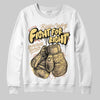 TAN Sneakers DopeSkill Sweatshirt Fight For Right Graphic Streetwear - White
