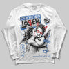 Jordan 3 "True Blue" DopeSkill Long Sleeve T-Shirt Certified Lover Graphic Streetwear - White 