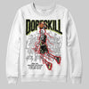 Jordan 11 “Inner Beast” DopeSkill Sweatshirt Thunder Dunk Graphic Streetwear - White