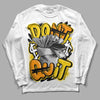 Jordan 6 “Yellow Ochre” DopeSkill Long Sleeve T-Shirt Don't Quit Graphic Streetwear - White