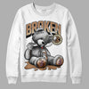 Jordan 6 WMNS Gore-Tex Brown Kelp DopeSkill Sweatshirt Sick Bear Graphic Streetwear - White