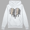 Grey Sneakers DopeSkill Hoodie Sweatshirt Slime Drip Heart Graphic Streetwear - White 