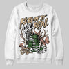 TAN Sneakers DopeSkill Sweatshirt Keepin' It Real Graphic Streetwear - White