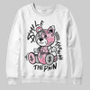 Jordan 5 OG “35th Anniversary” DopeSkill Sweatshirt Smile Through The Pain Graphic Streetwear - White 