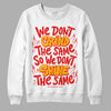 Red Sneakers DopeSkill Sweatshirt Grind Shine Graphic Streetwear - White