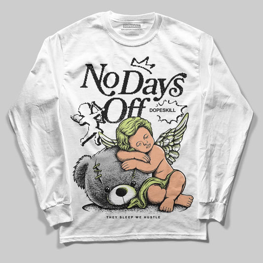 Jordan 11 “Inner Beast” DopeSkill Long Sleeve T-Shirt New No Days Off Graphic Streetwear - White