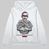 Jordan 4 “Flight Club” DopeSkill Hoodie Sweatshirt Scared Money Don't Make No Money Graphic Streetwear - White