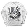 Jordan 14 Retro 'Stealth' DopeSkill Long Sleeve T-Shirt Trust No One Graphic Streetwear - White 