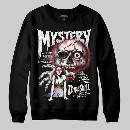 Jordan 11 Retro 285 Atlanta DopeSkill Sweatshirt Mystery Ghostly Grasp Graphic Streetwear - Black