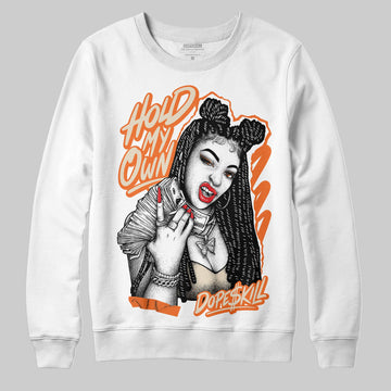 Jordan 3 “Starfish” DopeSkill Sweatshirt New H.M.O Graphic Streetwear - White