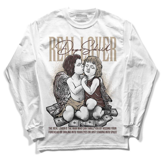 Jordan 1 High OG “Latte” DopeSkill Long Sleeve T-Shirt Real Lover Graphic Streetwear - White