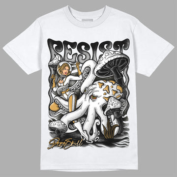 Jordan 11 "Gratitude" DopeSkill T-Shirt Resist Graphic Streetwear - White 