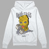 Jordan 4 Retro “Vivid Sulfur” DopeSkill Hoodie Sweatshirt Money  Talks Graphic Streetwear - White 