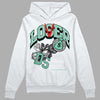 Jordan 3 "Green Glow" DopeSkill Hoodie Sweatshirt Loser Lover Graphic Streetwear - White 