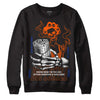 Dunk Low Futura Orange Blaze DopeSkill Sweatshirt Show Me The Money Graphic Streetwear - Black