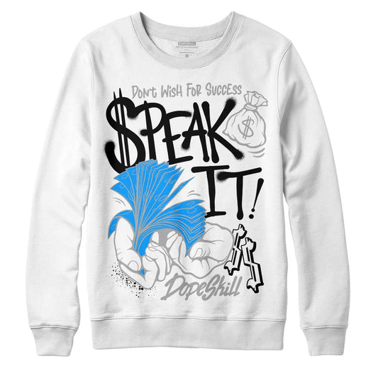 Jordan 6 “Reverse Oreo” DopeSkill Sweatshirt Speak It Graphic Streetwear - White
