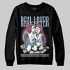 Jordan 3 GS “Cobalt Bliss” DopeSkill Sweatshirt Real Lover Graphic Streetwear - Black