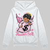 Dunk Low LX Pink Foam DopeSkill Hoodie Sweatshirt Heaven Sent Graphic Streetwear - White 