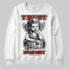 Red Sneakers DopeSkill Sweatshirt Trust Nobody Graphic Streetwear - White