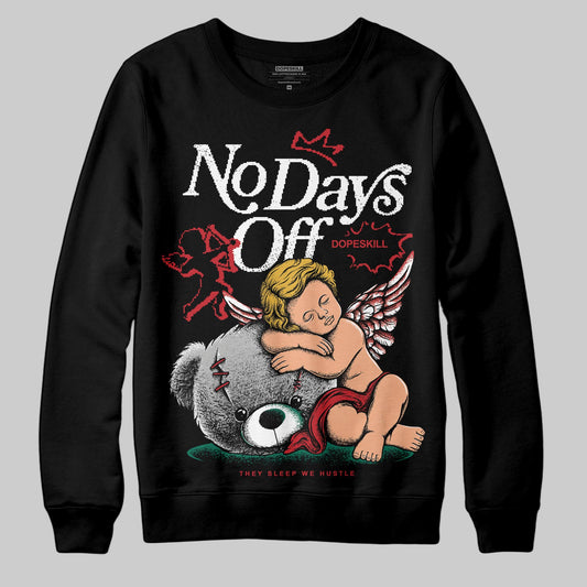 Jordan 3 Mexico 'El Vuelo' DopeSkill Sweatshirt New No Days Off Graphic Streetwear - Black