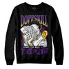 Jordan 12 “Field Purple” DopeSkill Sweatshirt Sorry I've Been Trappin Graphic Streetwear - Black