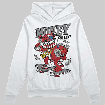 Jordan 8 Retro Bugs Bunny (2025) DopeSkill Hoodie Sweatshirt Money Callin' Graphic Streetwear - White