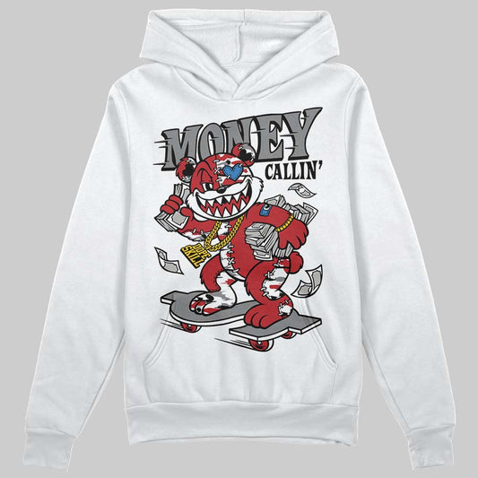 Jordan 8 Retro Bugs Bunny (2025) DopeSkill Hoodie Sweatshirt Money Callin' Graphic Streetwear - White