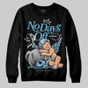 Jordan 11 Retro Legend Blue DopeSkill Sweatshirt New No Days Off Graphic Streetwear - Black