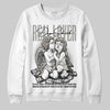 Jordan 3 Retro Pure Money DopeSkill Sweatshirt Real Lover Graphic Streetwear - White 
